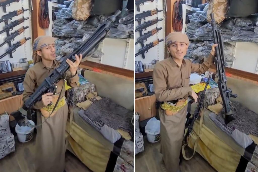 MG42: Yemen’deki silah dükkânında gündem oldu