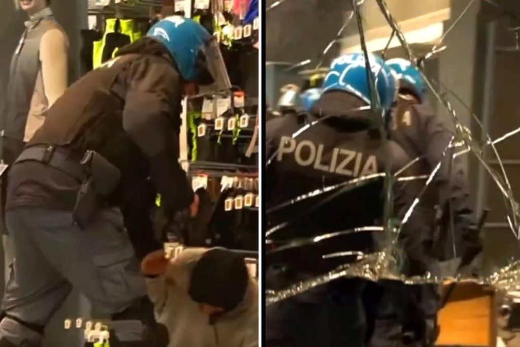 Milano’da protestoda mağaza saldırısı: polis müdahalesiyle şüpheliler yakalandı