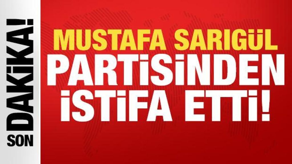 Mustafa Sarıgül, adli soruşturma sonuçlanana kadar YENİ Parti üyeliğini durdurdu