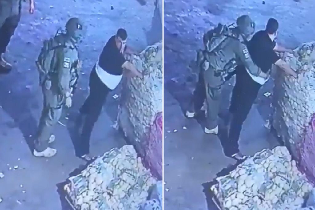 Nablus’ta Sebze Hali ve Yusuf Makamı’nda Yoğun Güvenlik