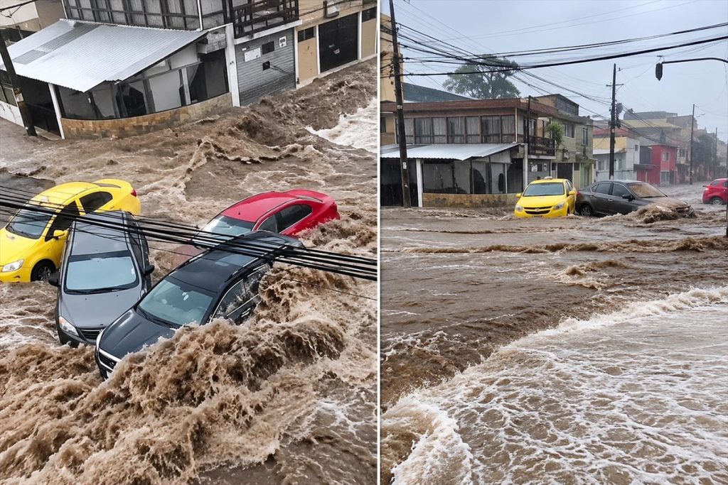 Quito’da Şiddetli Yağış ve Dolunun Etkisi Yayıldı