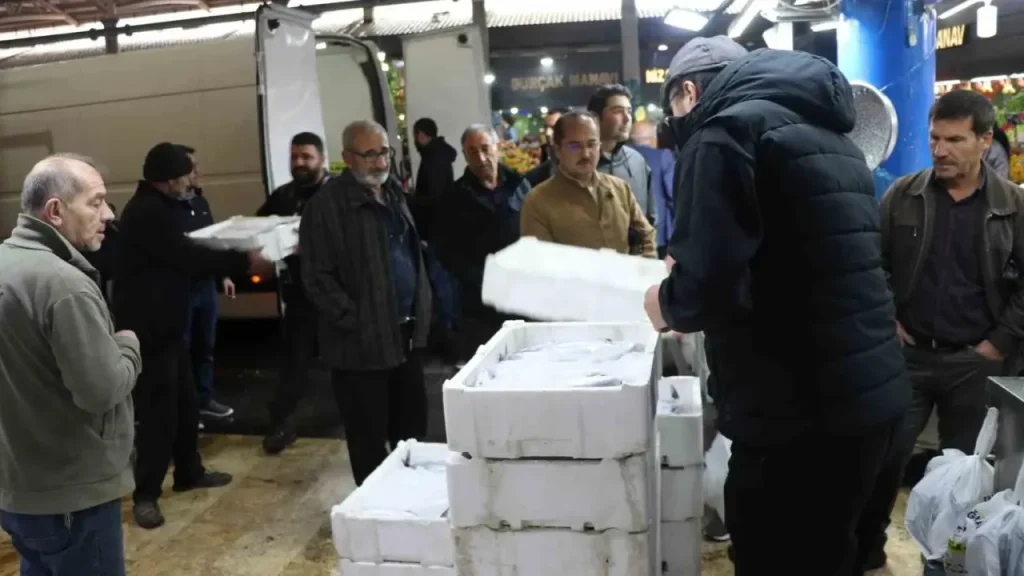 Sivas’a Palamut Akımı: Karadenizden Şehre Taze Balık Gönderiliyor
