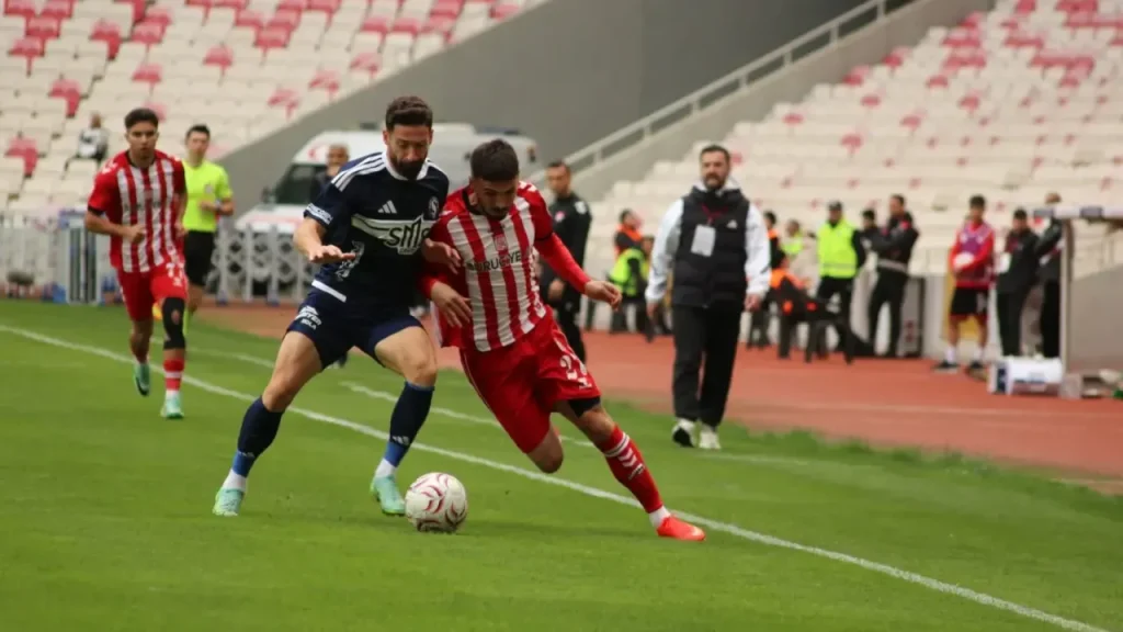Sivasspor-Sarıyer: 1-1’lik eşitlik geceyi tamamladı