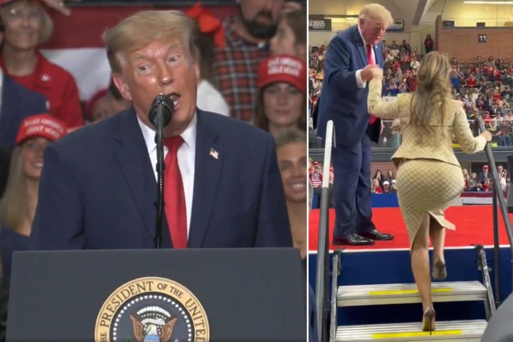 Trump Michigan mitinginde Nicki Minaj sözleri dünya gündemine yerleşti