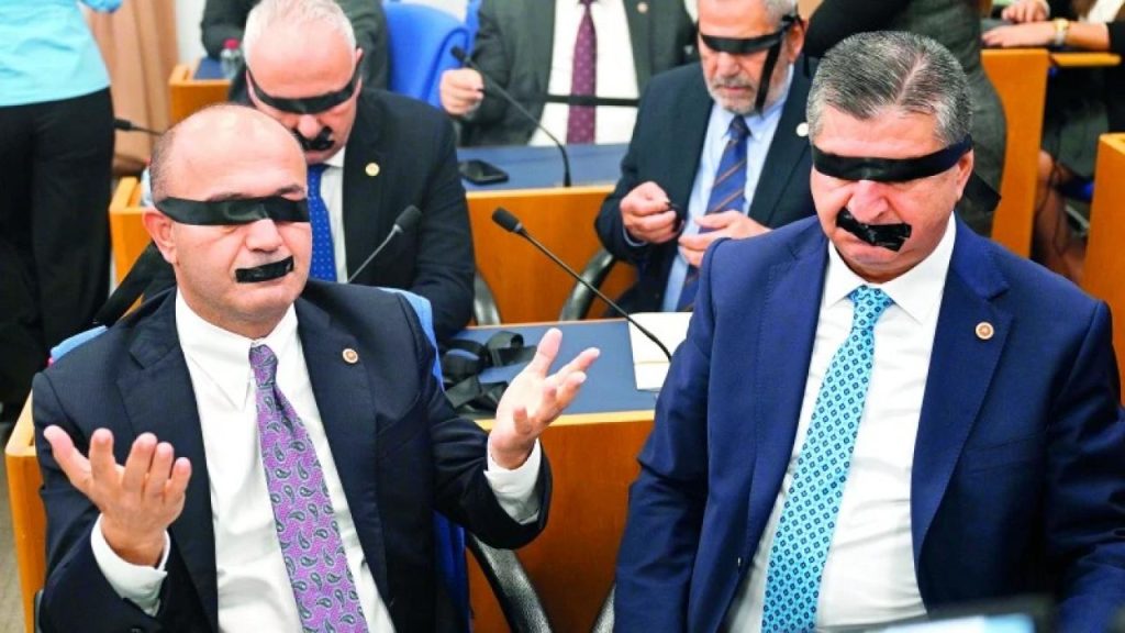 Yeni Parti’nin TBMM protestosu tartışma yarattı