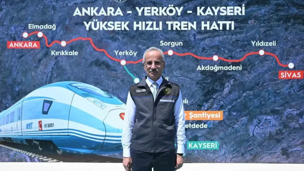 Yerköy-Kayseri YHT hattında yüzde 50’nin üzerinde fiziki ilerleme